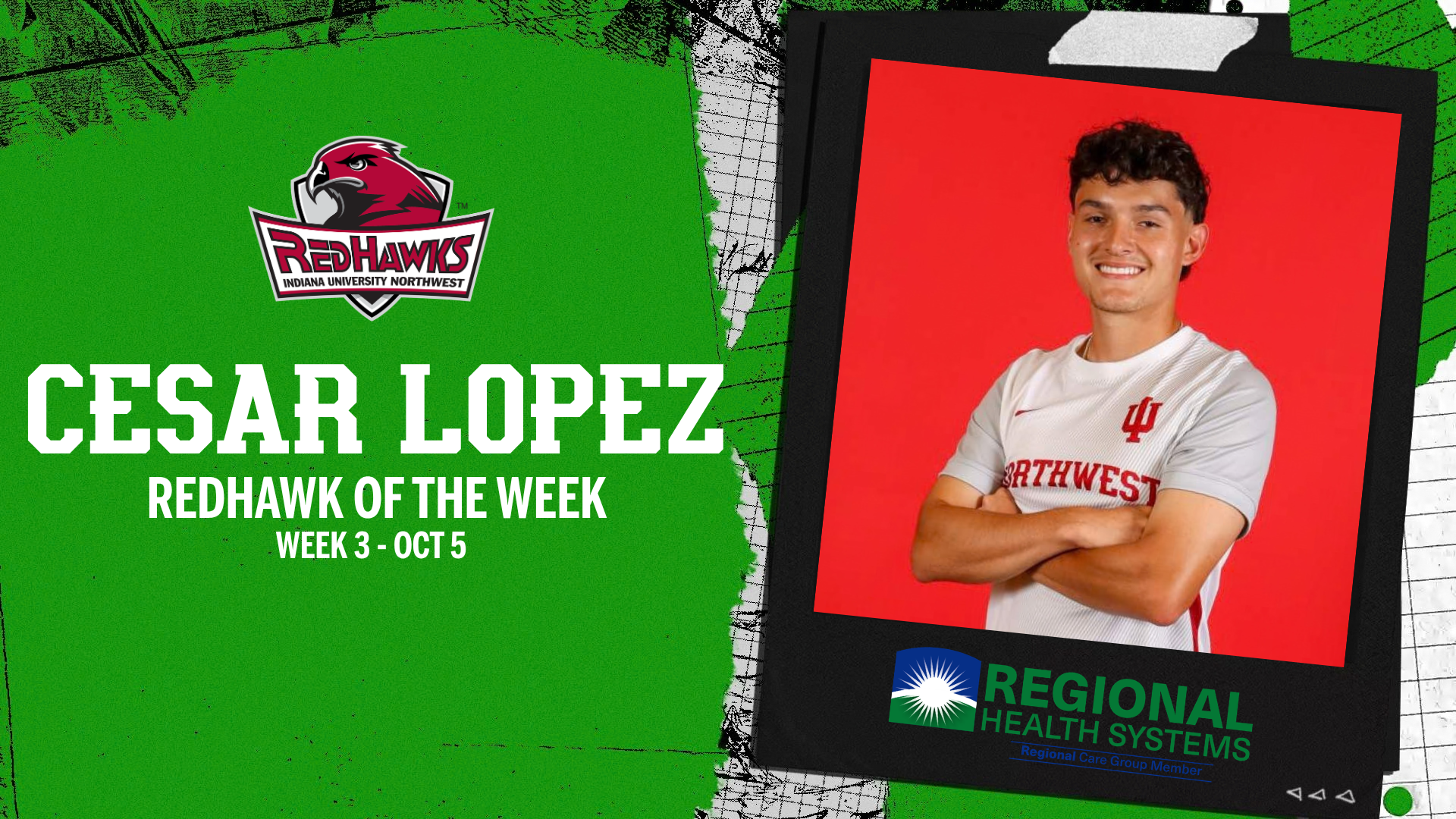 Cesar Lopez: RedHawk of the week 