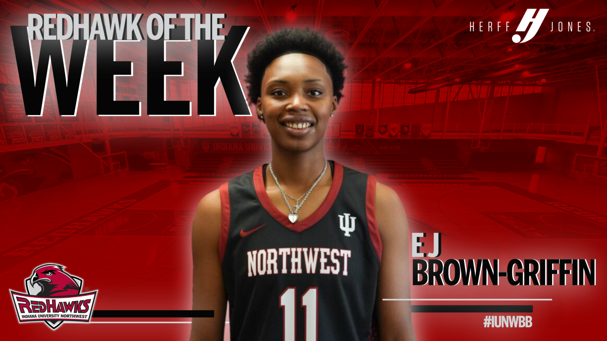 RedHawk of the Week: EJ Brown-Griffin Week 19 2/3