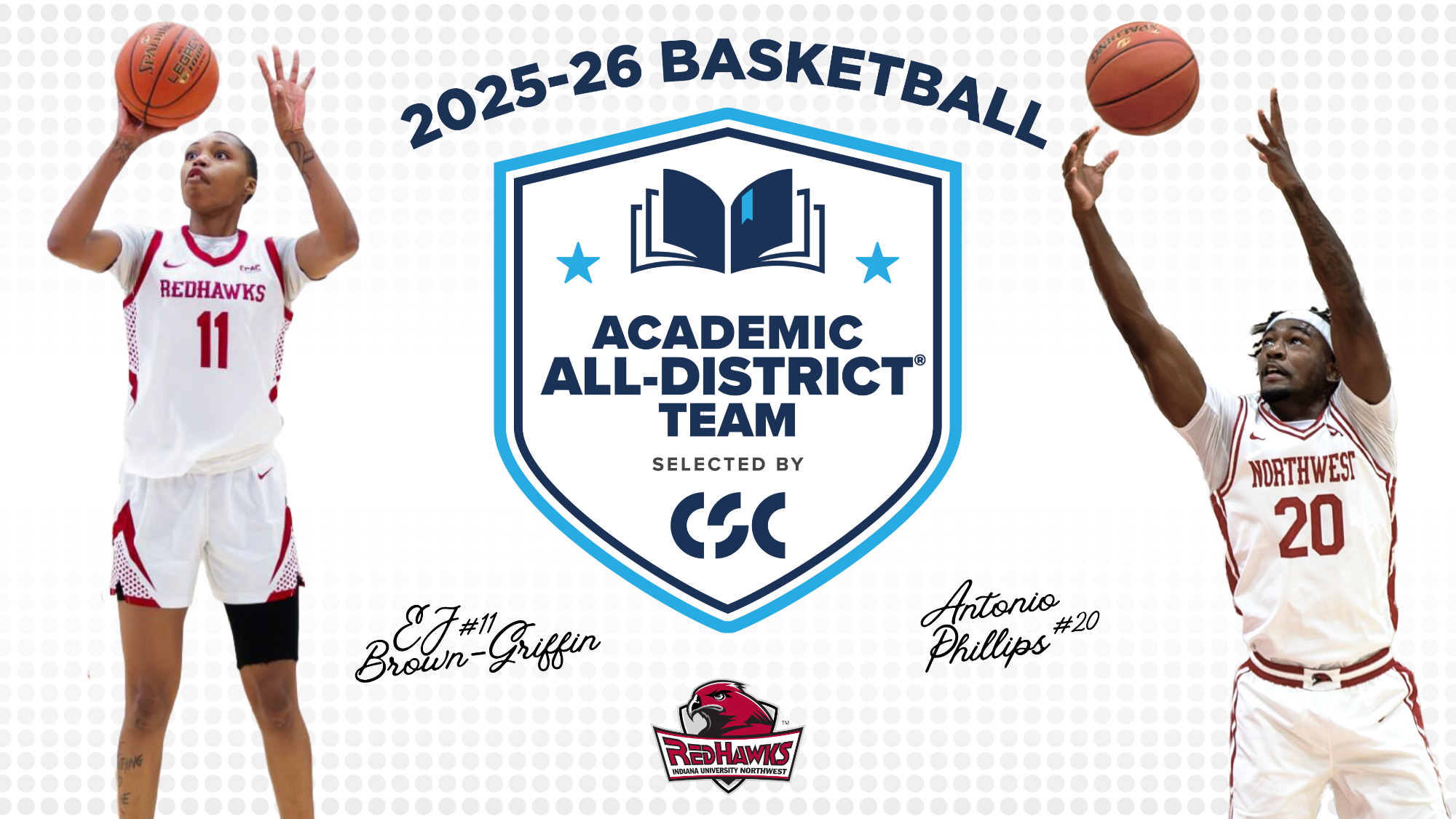 Basketball CSC Academic All-District 2026