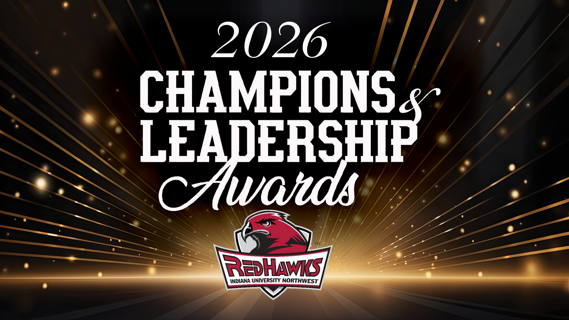 2026 Champions and Leadership Award Show Title Slide 