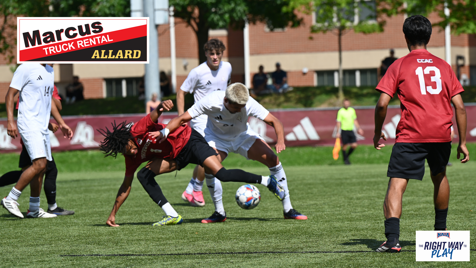 Men's Soccer at Aquinas, lost 8.22.2026