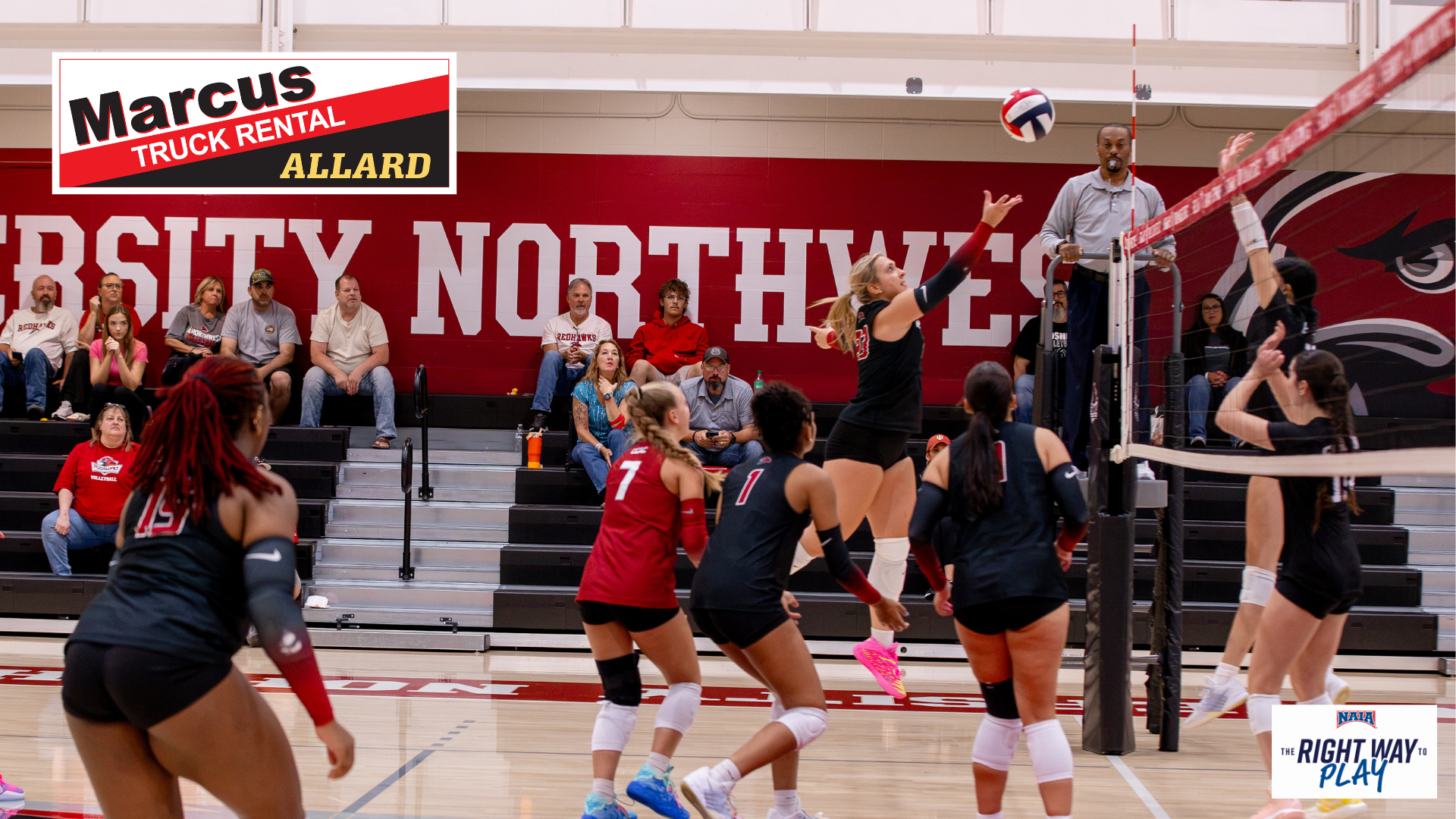 Volleyball take down Huston-Tillotson in day one of Clarke Pride Tournament 8.28.26
