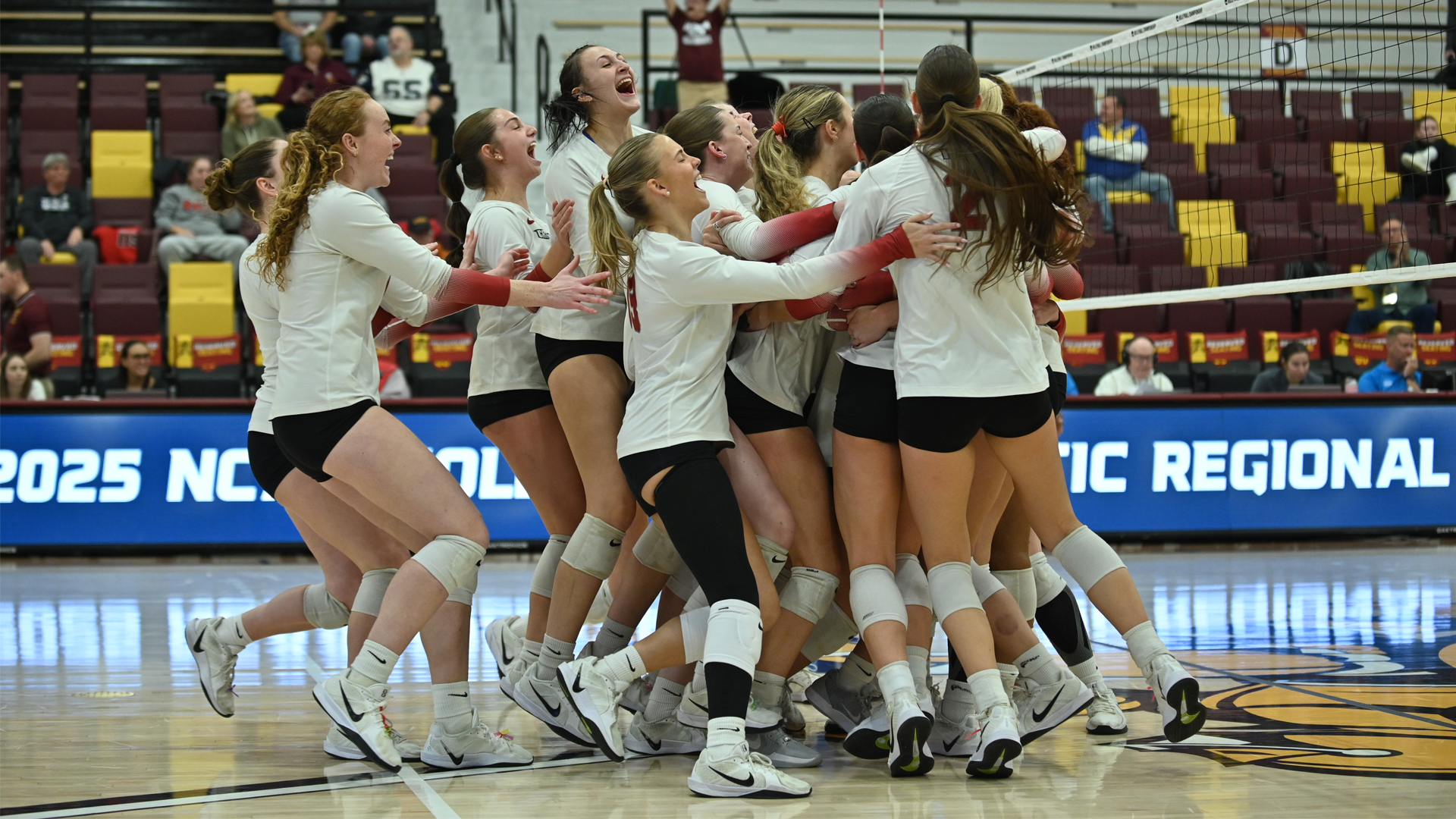 Volleyball Point Celebration NCAA Regional Semis