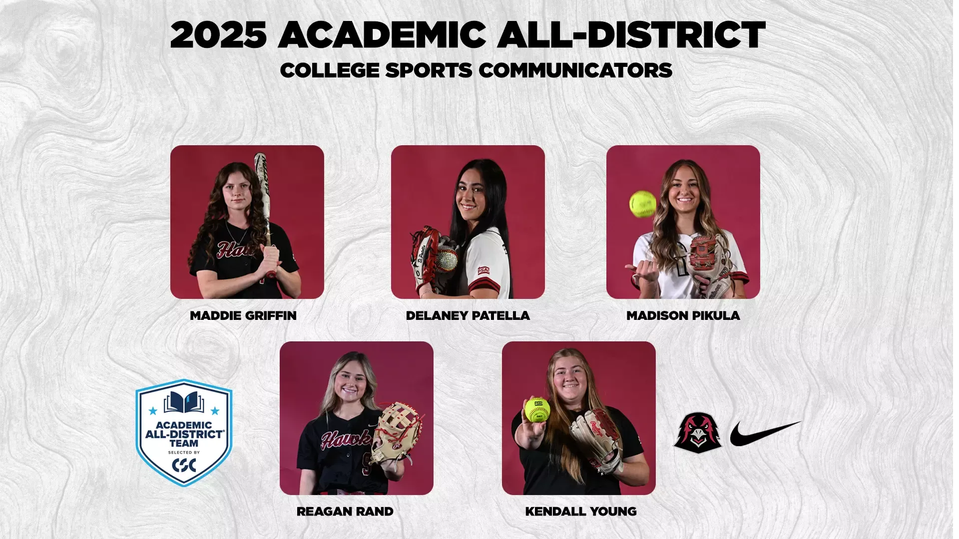 CSC Academic All-District 2025