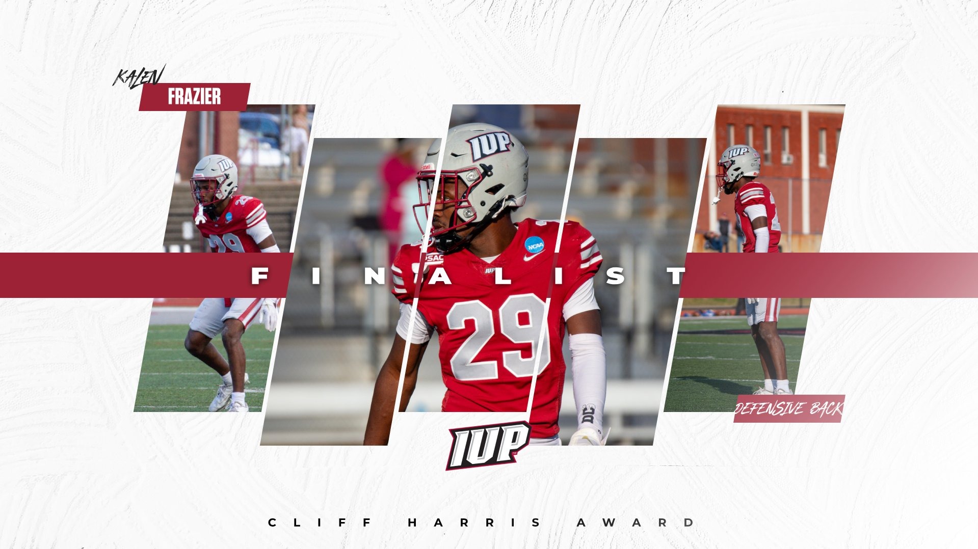 Kalen Frazier Cliff Harris Award Finalist