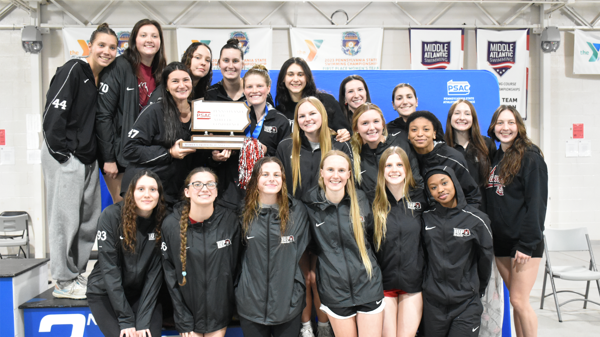 Women's Swim PSAC Runners-Up