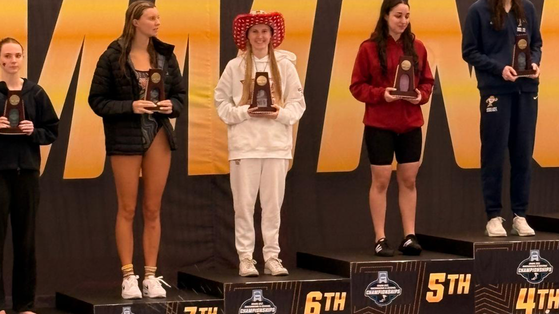 Kasha Stokes Podium