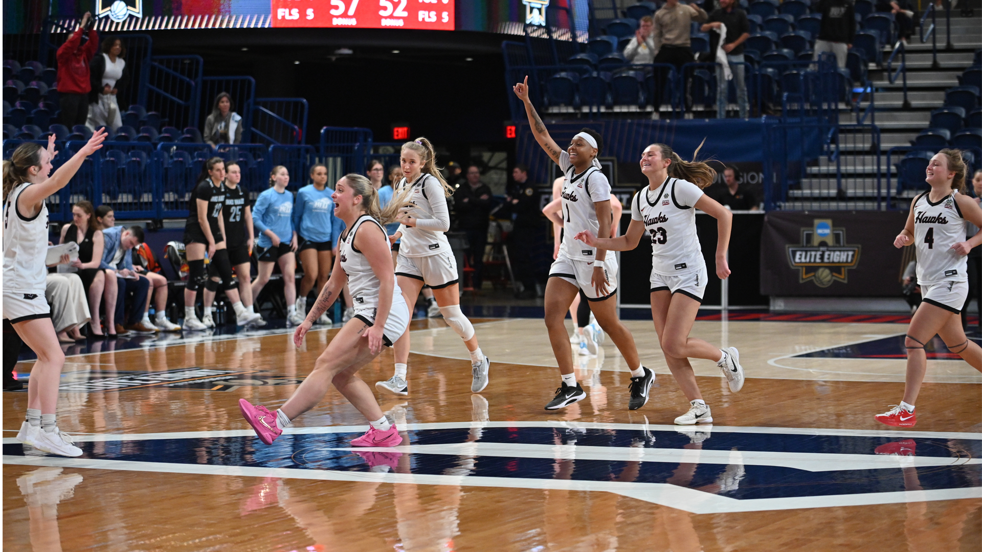 Elite Eight Win Celebration