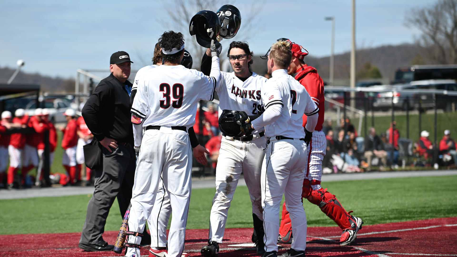 EJ Dunn HR Celebration