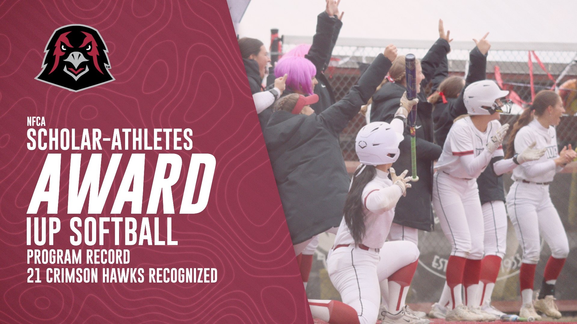 IUP Softball NFCA Scholar Athletes