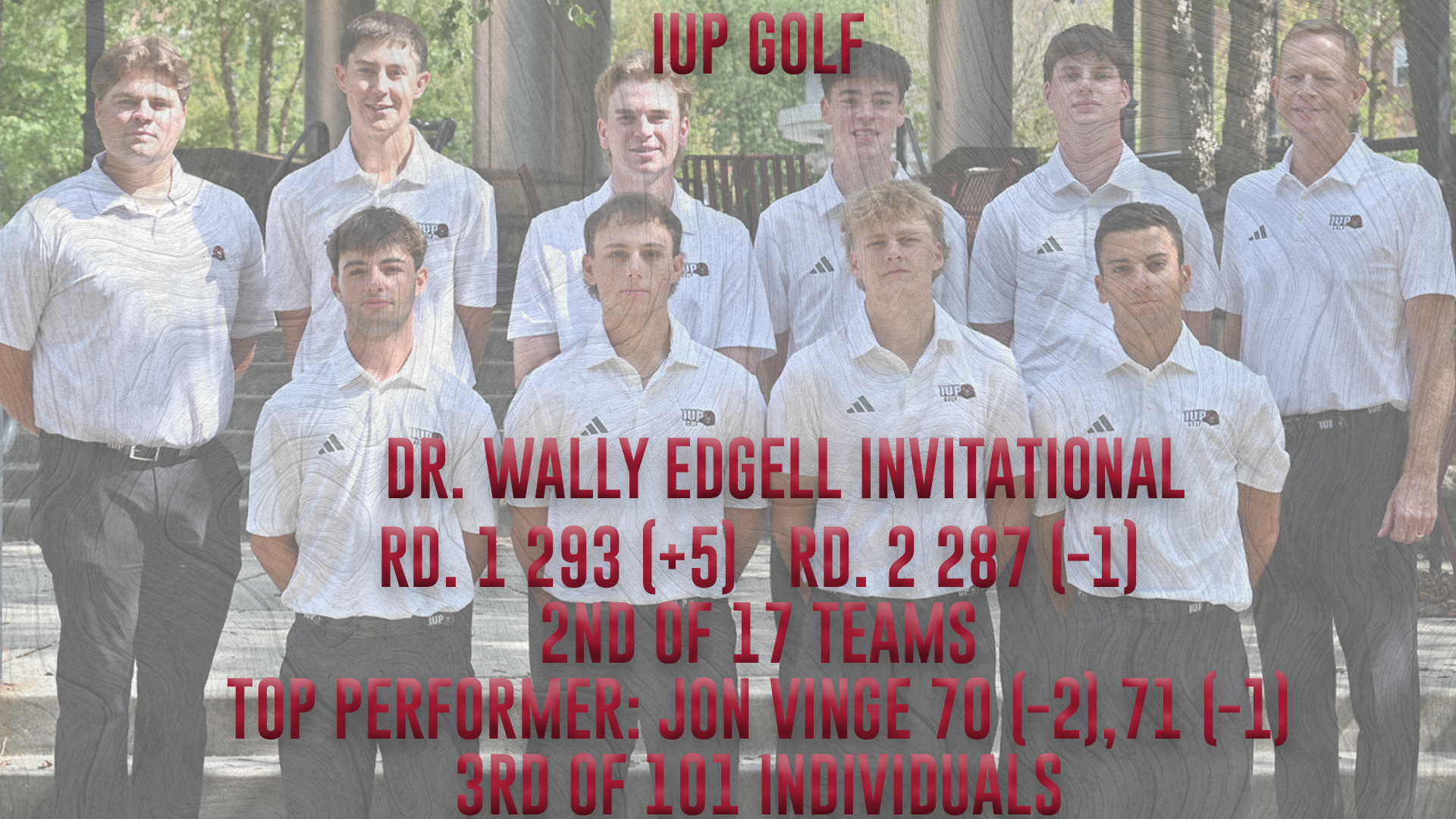 Dr. Wally Edgell Invitational Round 1 and 2