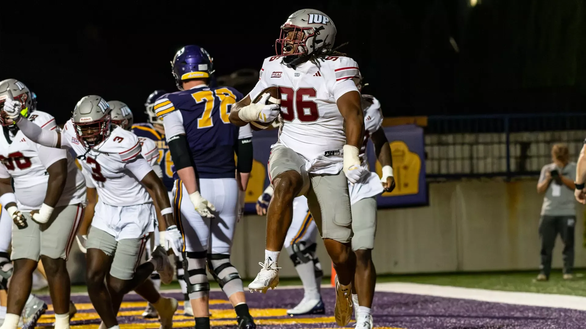 Mysir Mayo Touchdown Celebration