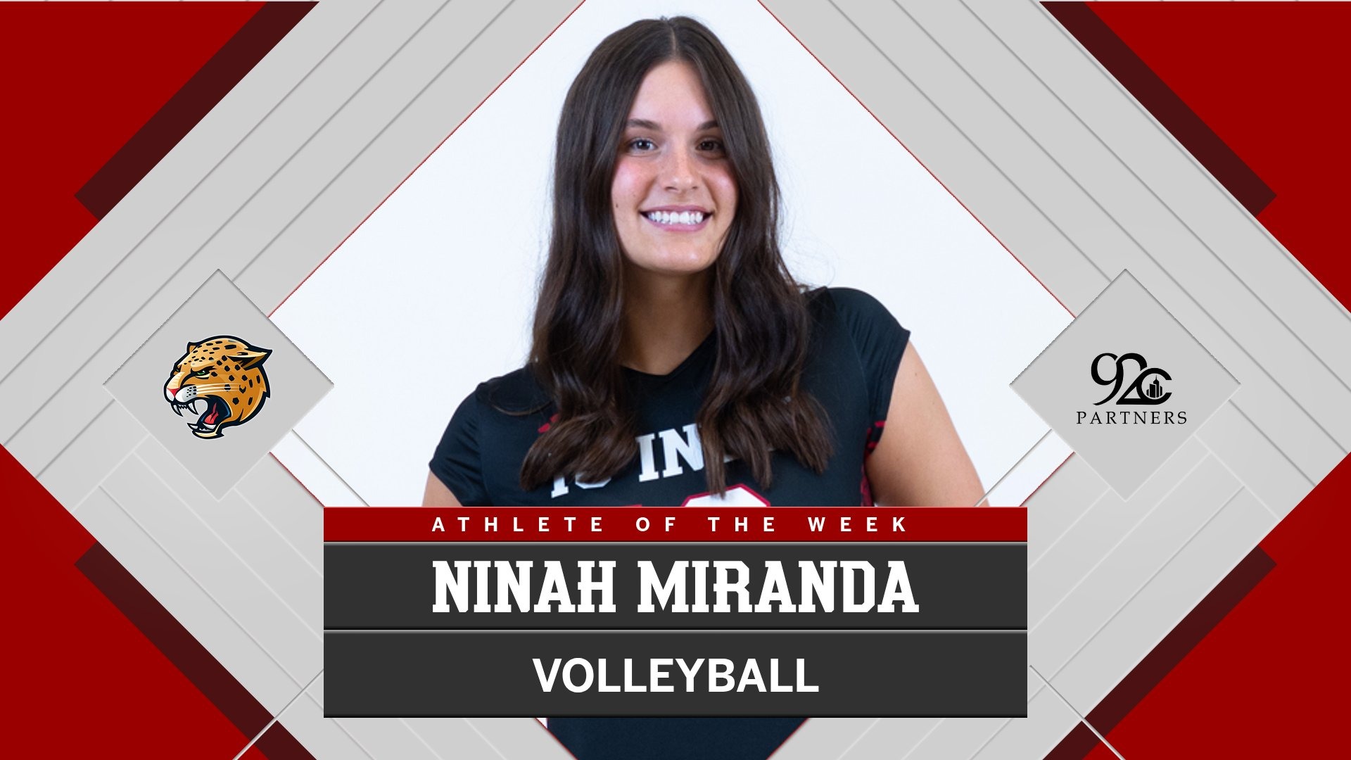 Ninah Miranda earns her second 92c Athlete of the Week