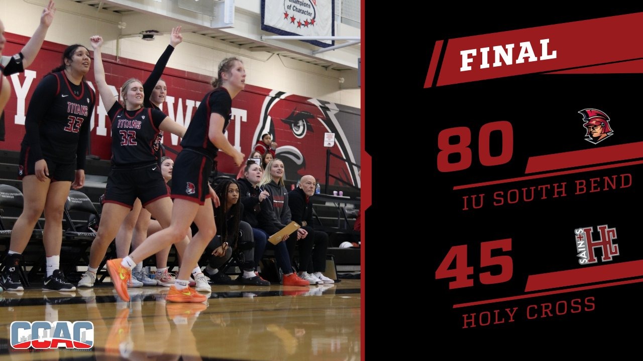 Record breaking night leads IU South Bend to victory over Holy Cross