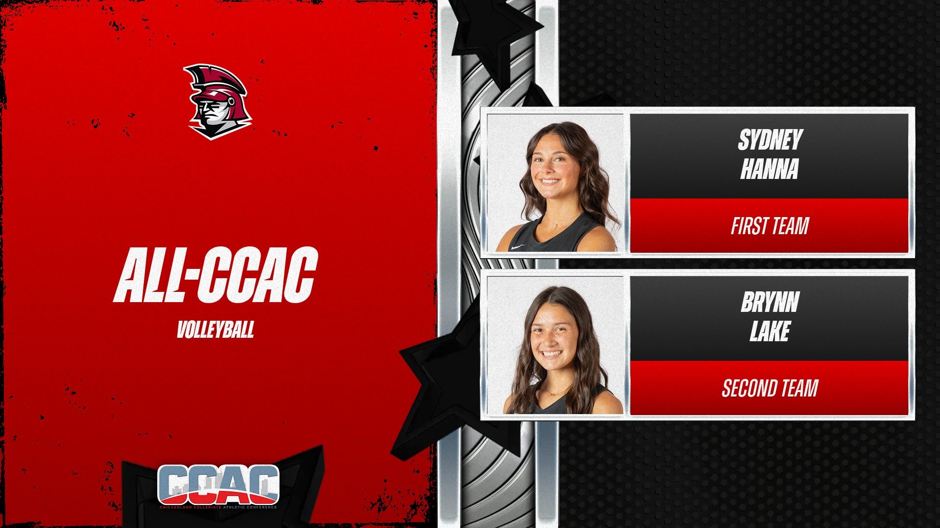 VB All-CCAC Lake and Hanna