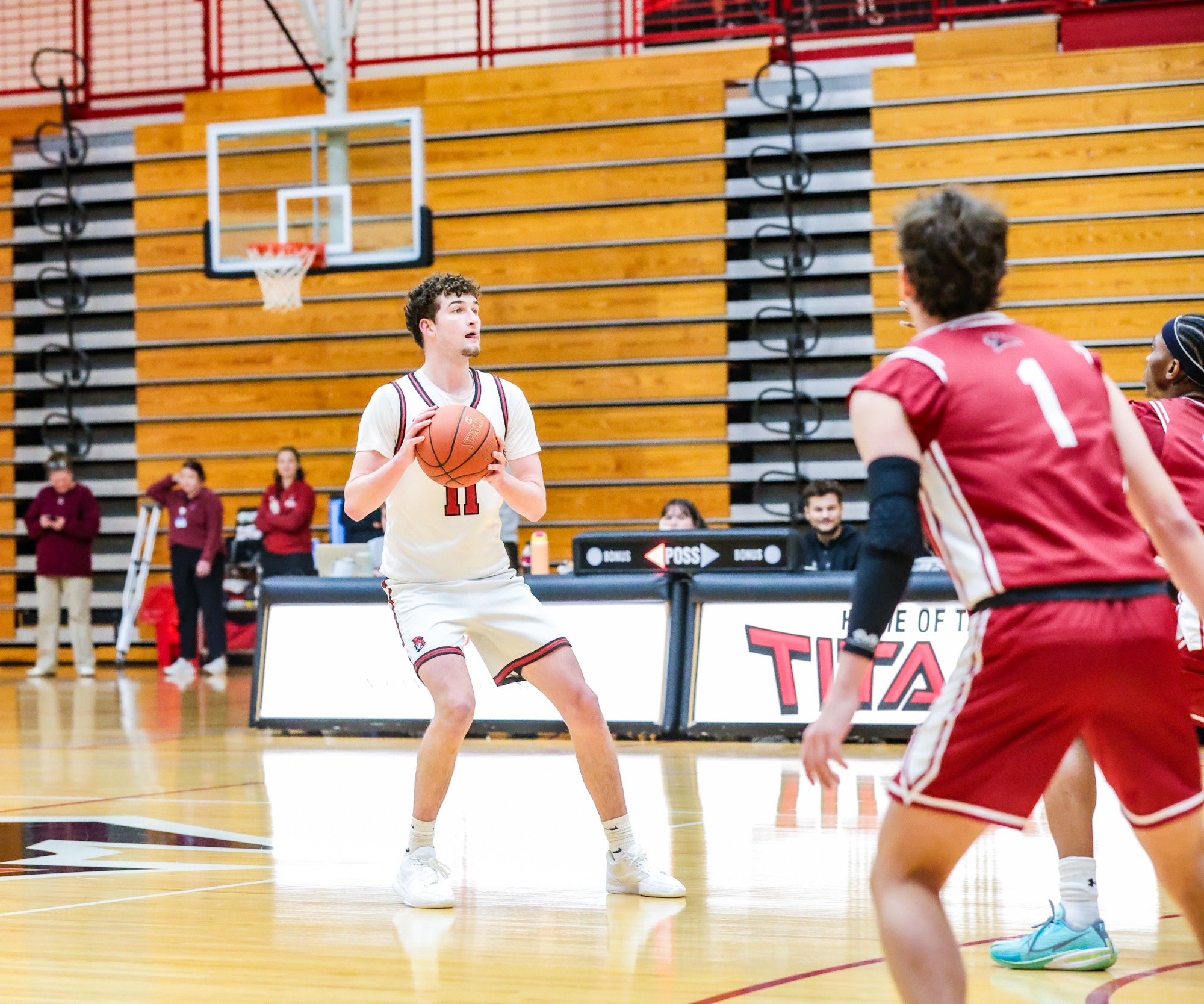 Schmidt with the ball