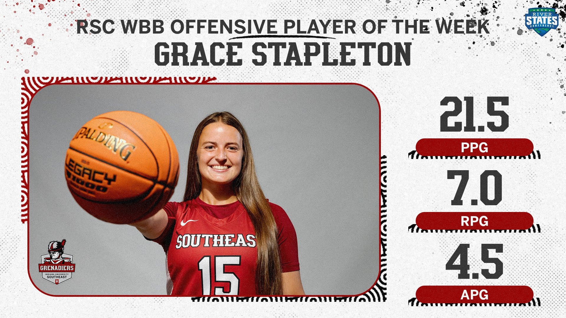 grace rsc wbb potw