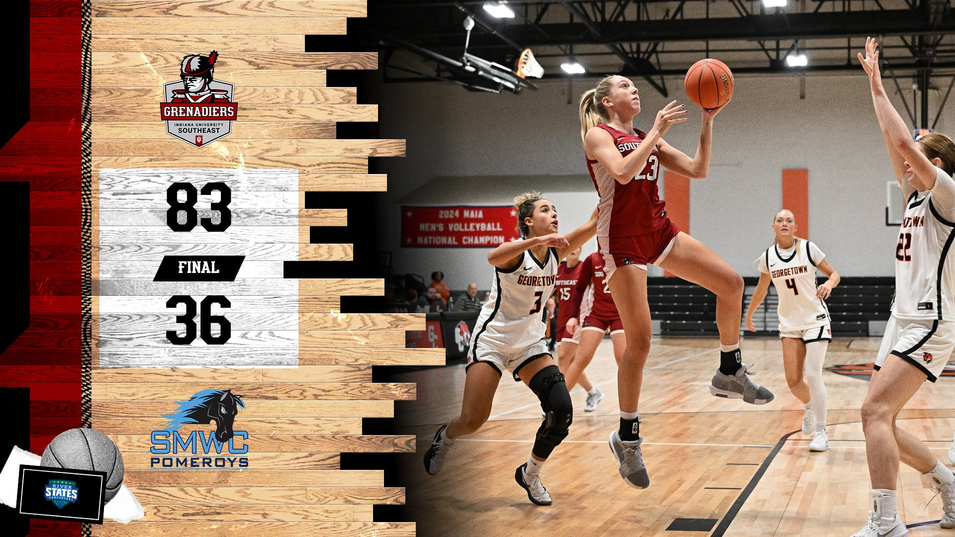 Morgan Roberts layup Final Score