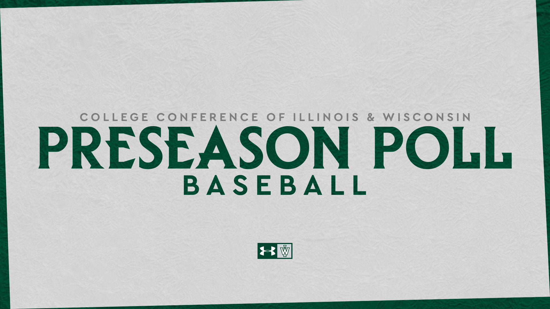 Baseball 2023 Preseason Poll Graphic