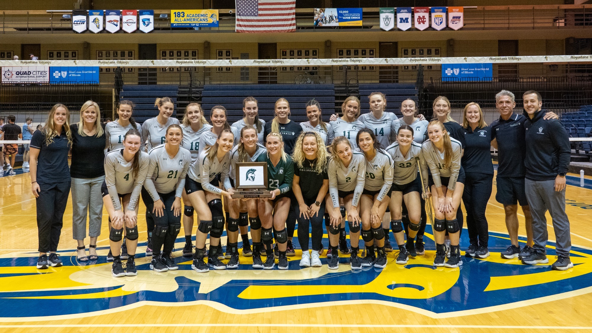 Women’s Volleyball Hosts IWU Classic Illinois Wesleyan University