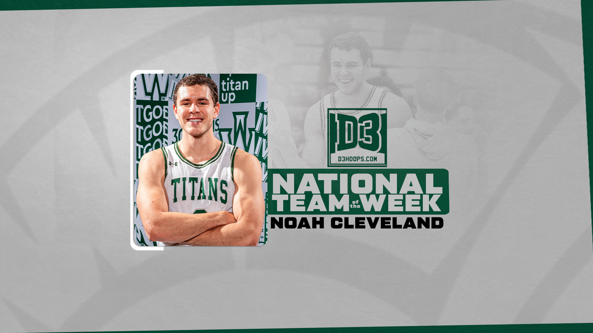 Noah Cleveland - D3hoops.com Team of the Week