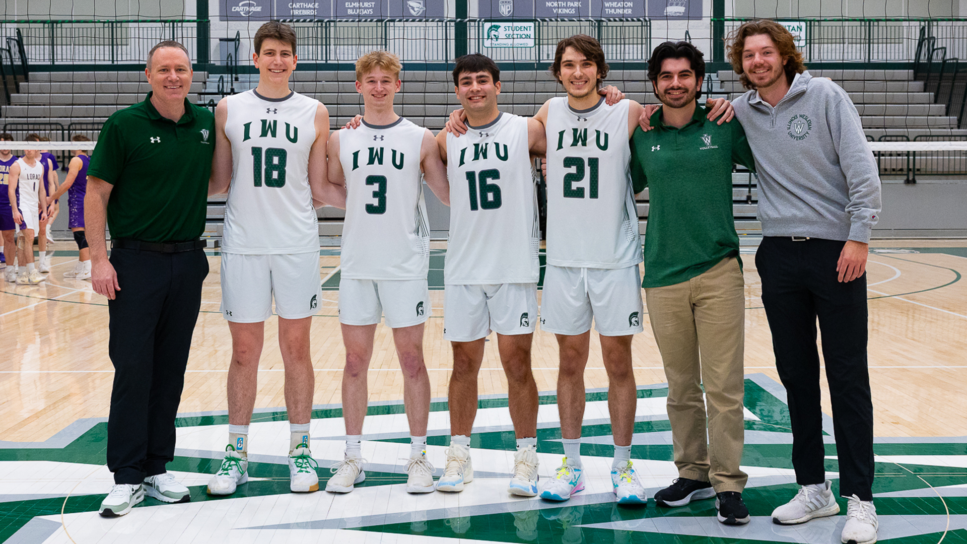 2025 Men's Volleyball Senior Day Photo April 5, 2025