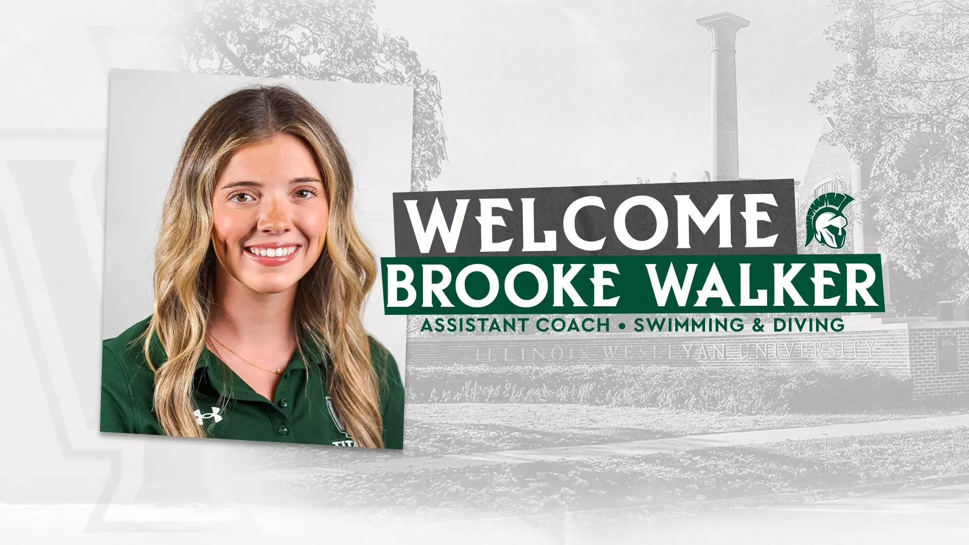 Brooke Walker Assistant Swim & Dive Coach Release
