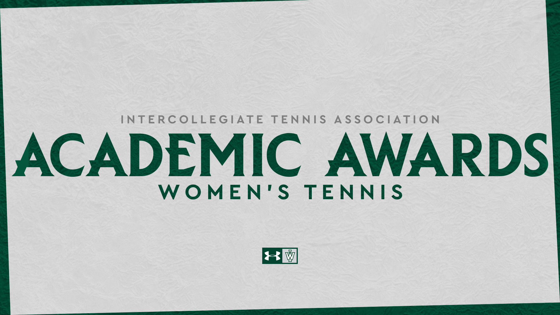 Women's Tennis ITA Academic Awards