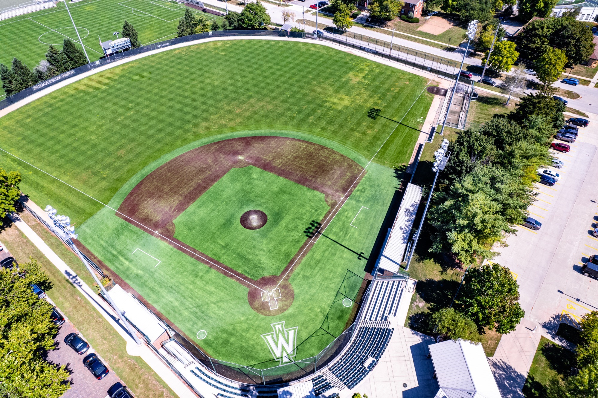 Drone Baseball Field