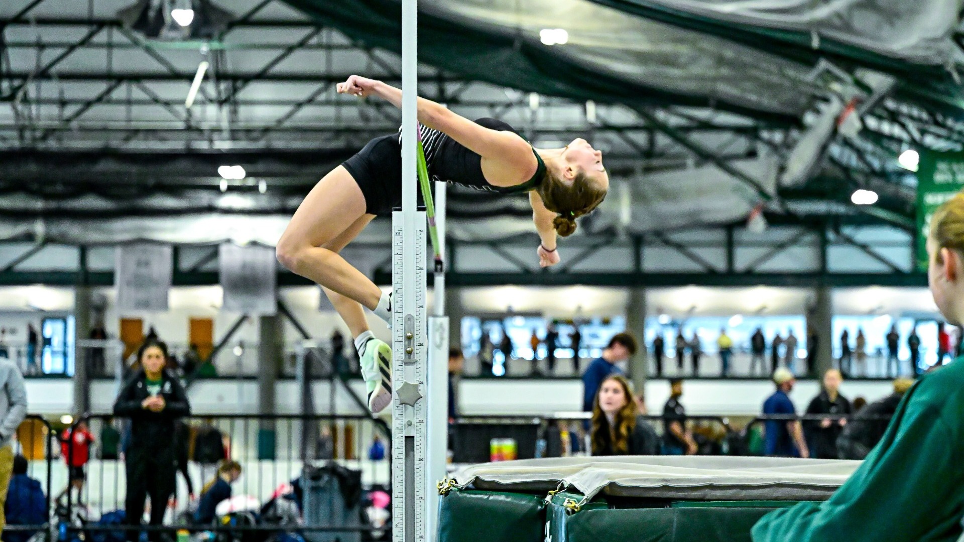 Gwendolyn Boettinger high jump 01-17-2026 Coach Shoe