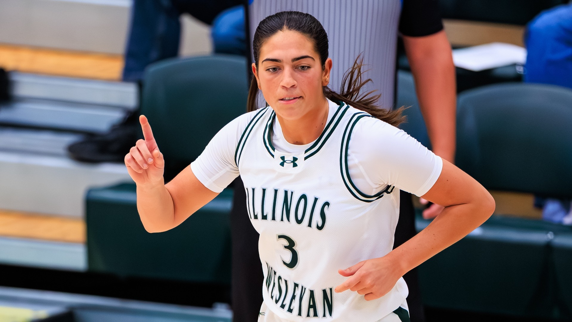 Bloomington, IL - November 15 - NCAA Basketball - #10 Illinois Wesleyan vs Trinity (Photo by Jimmy Naprstek/Kodiak Creative