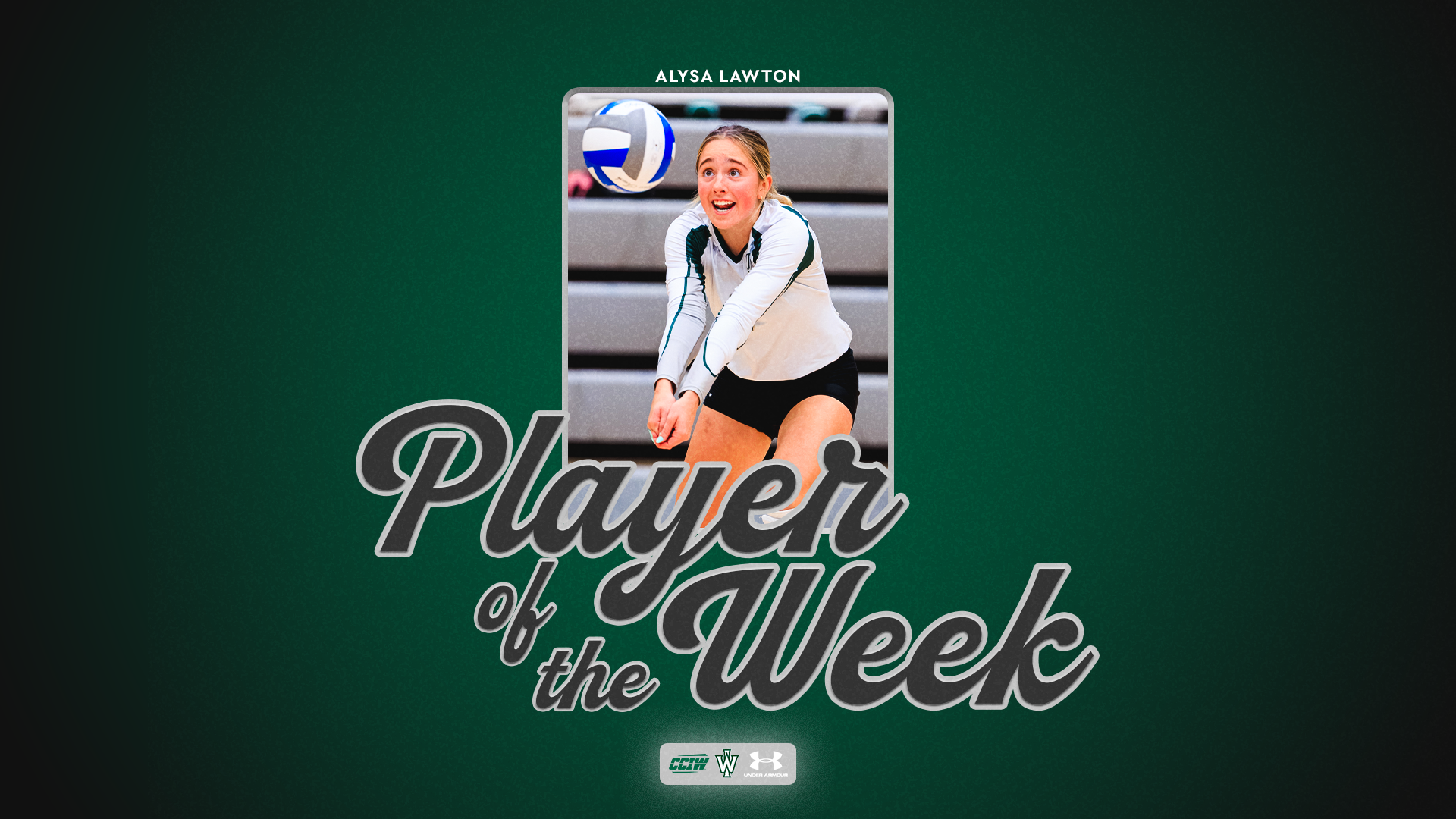 Alysa Lawton CCIW Player of the Week
