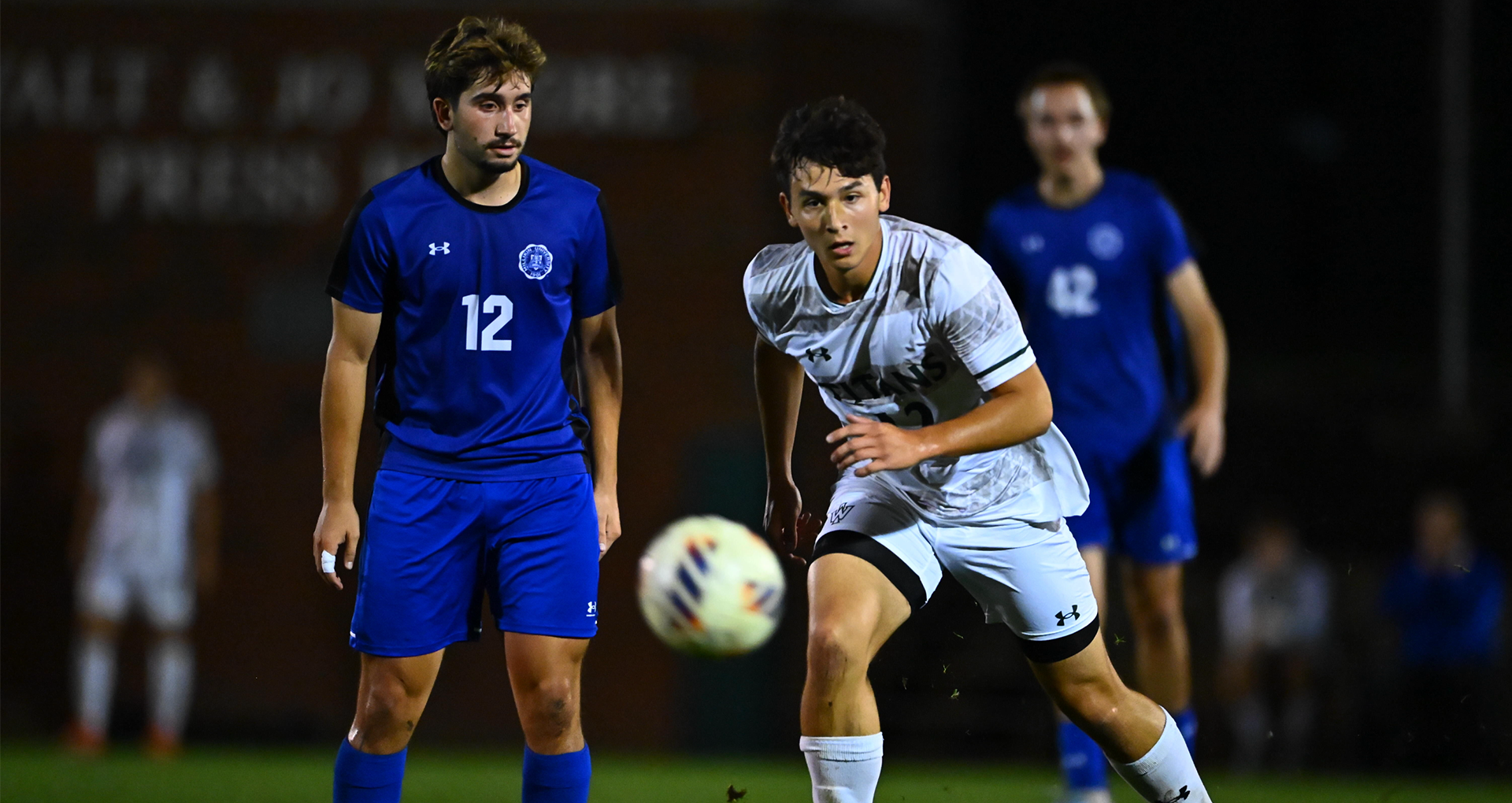 Smazil stares at ball