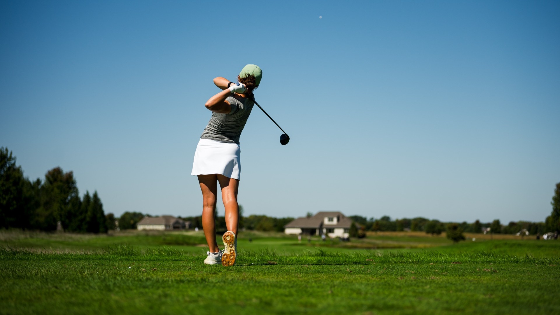 Emily Gastrau swinging