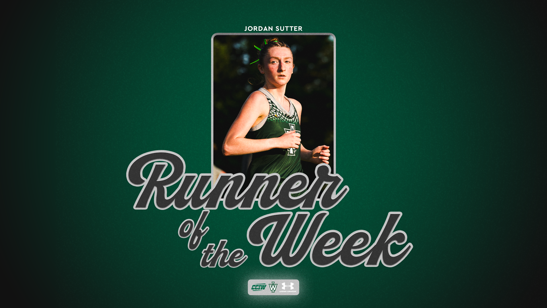 Jordan Sutter Runner of the Week 10-20-2026