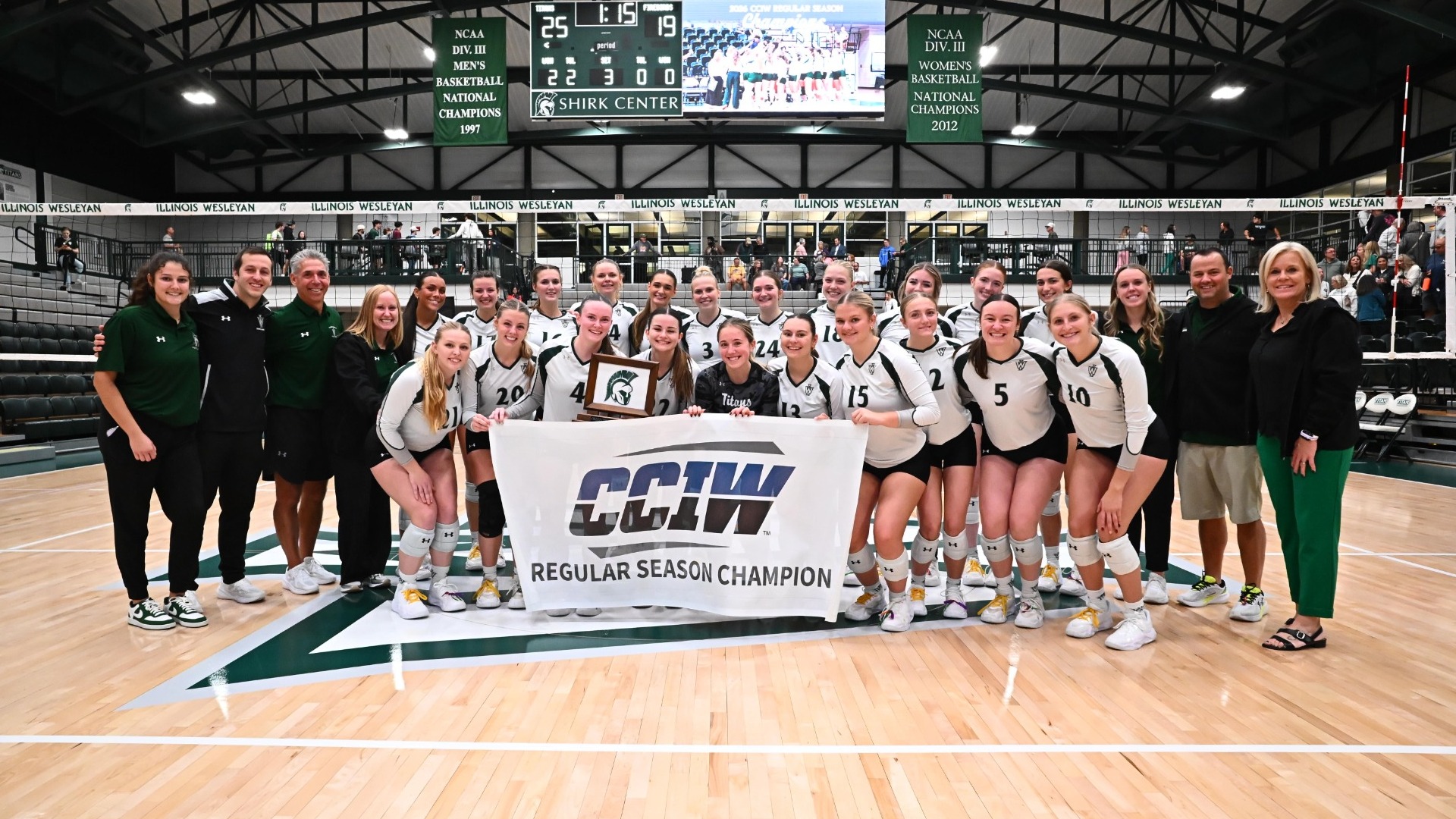 2026 CCIW Women's Volleyball Regular Season Champions