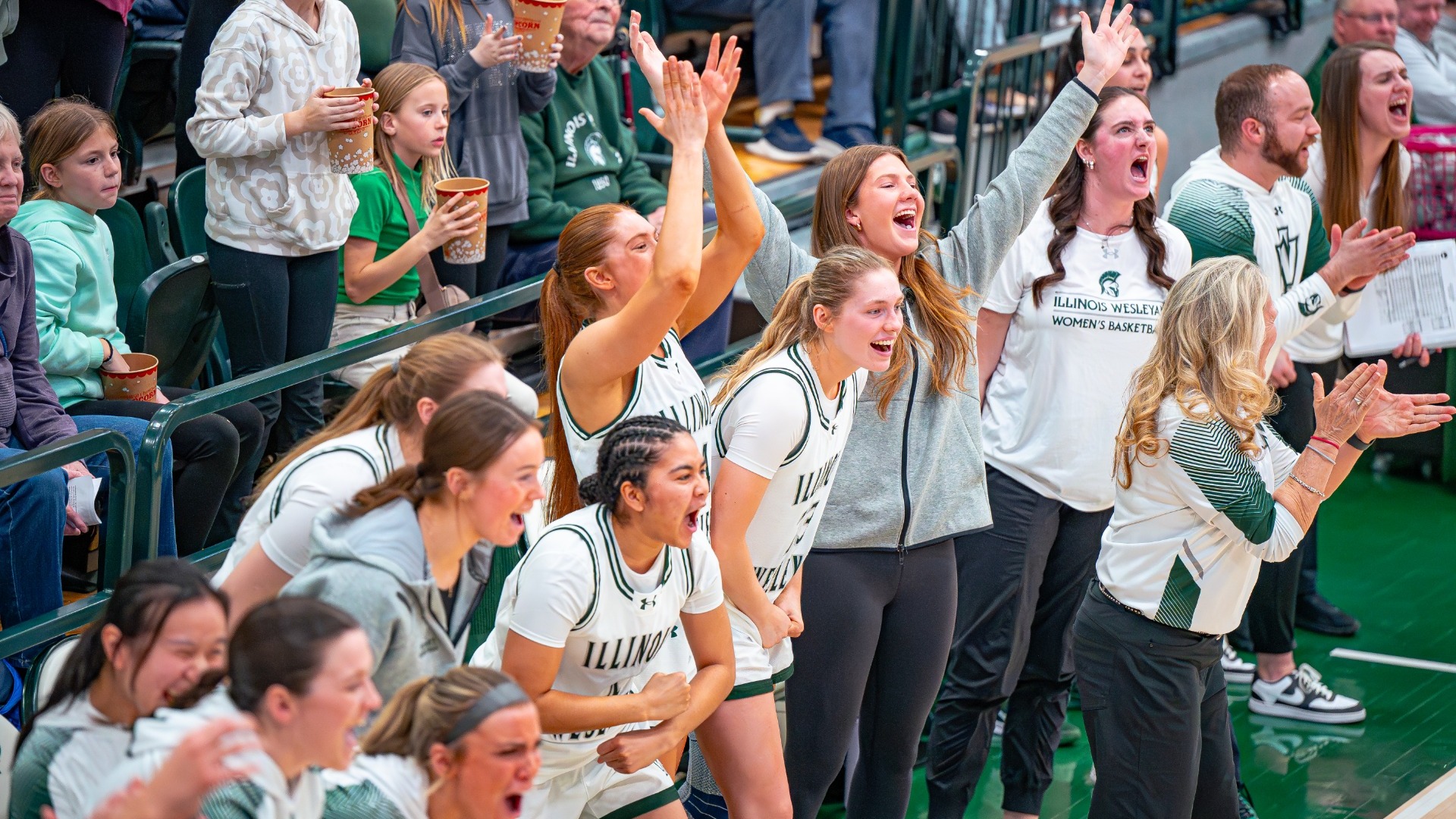 bench celebrating 