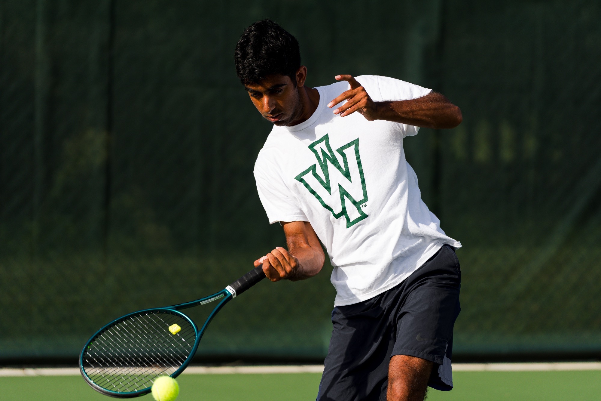 Umar Bajwa action shot