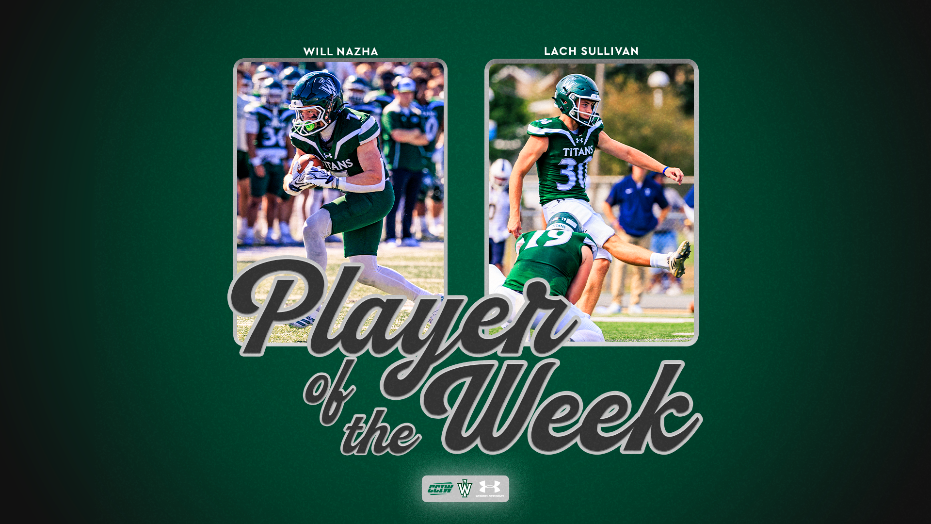 Oct. 5, 2026 - CCIW Players of the Week 