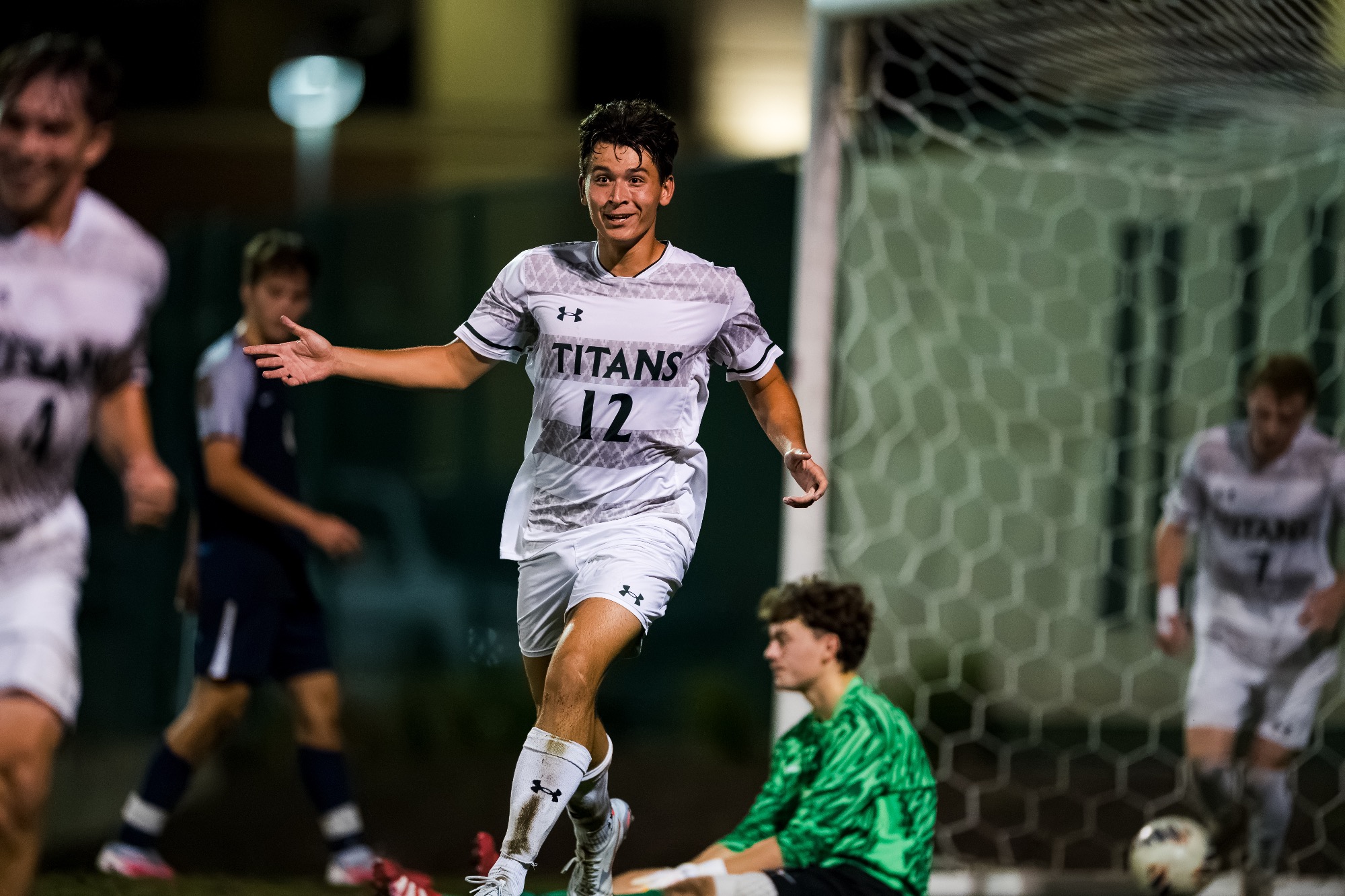 BLOOMINGTON, ILLINOIS - SEPTEMBER, 30: Illinois Wesleyan University Men's Soccer vs Augustana Sept. 30, 2026 (Photo by Ashtin Elder/AJE Photography)