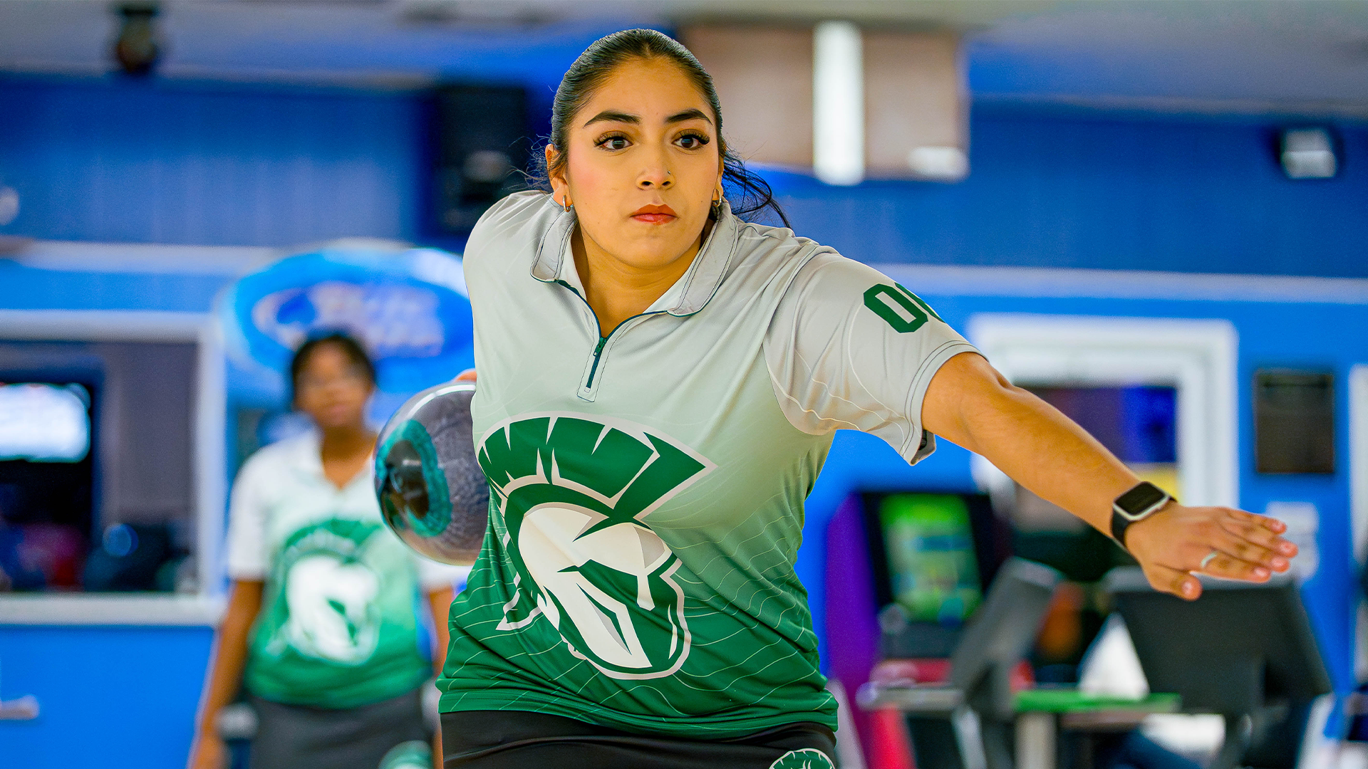 Gigi Sanchez bowling