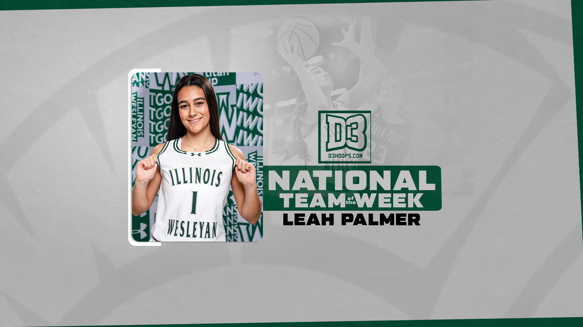 Leah Palmer - D3hoops.com Team of the Week