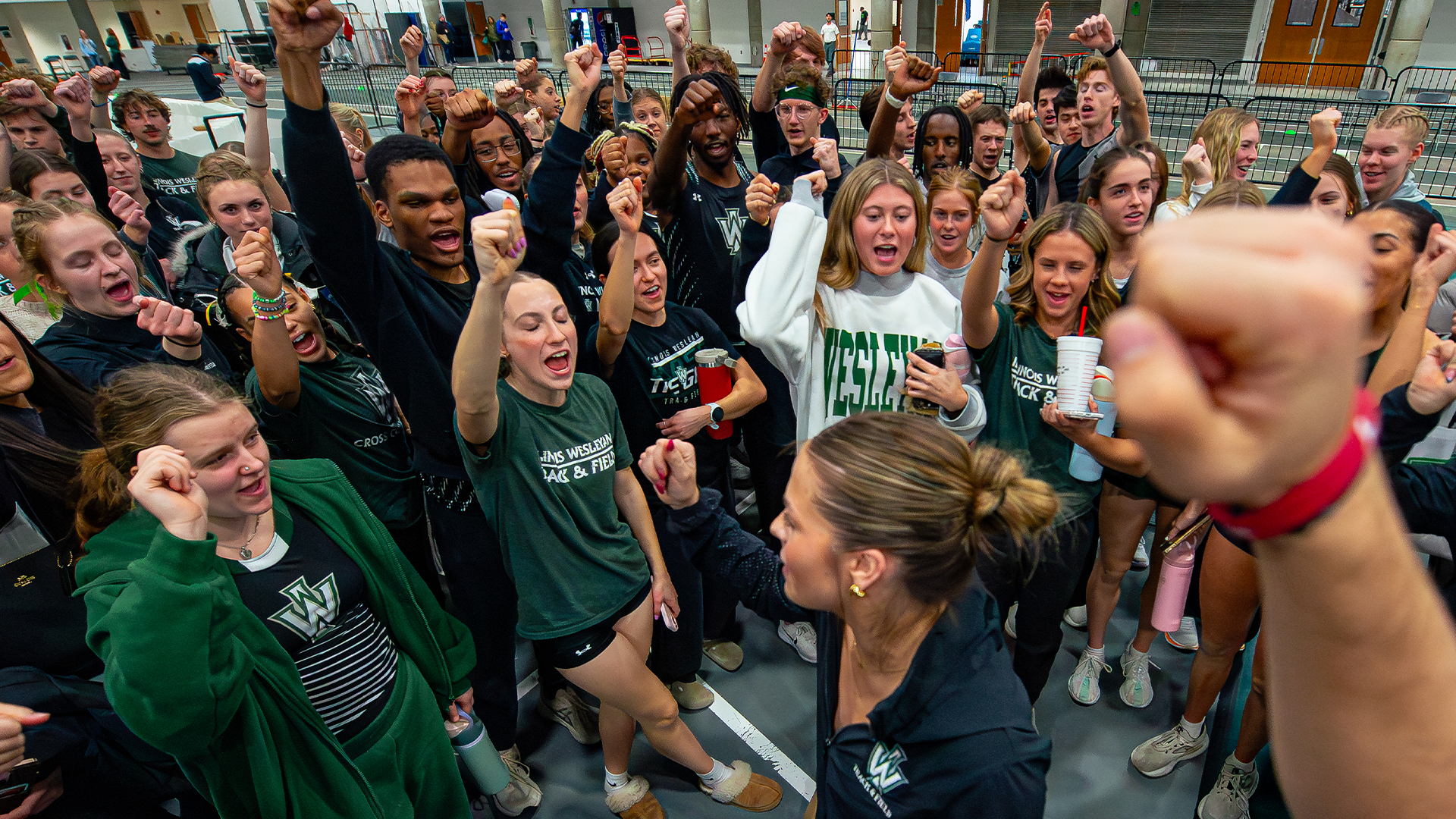 Team Huddle Photo - 2-20-2026 Friday Night Tri