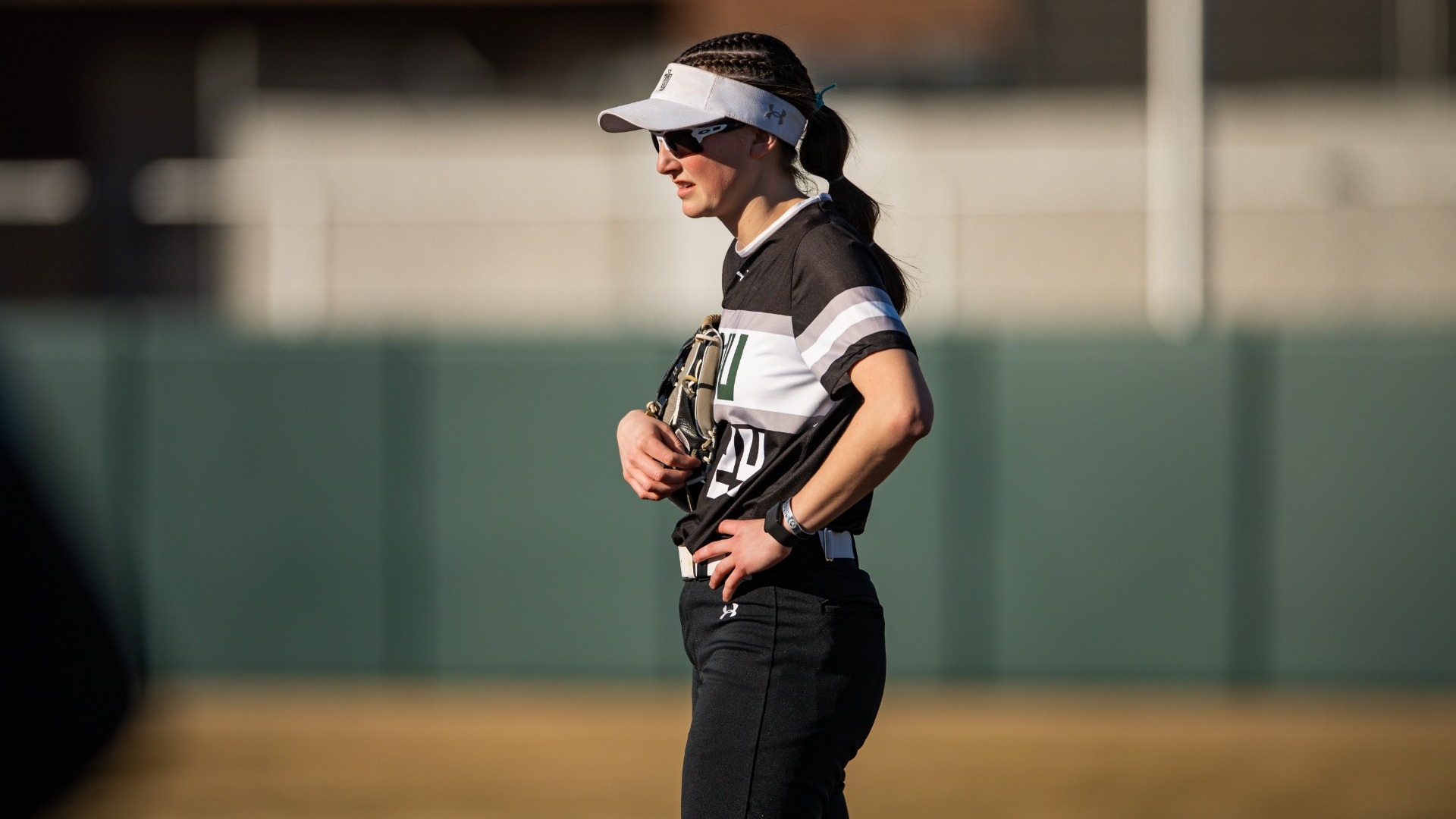 Annika Brown on defense