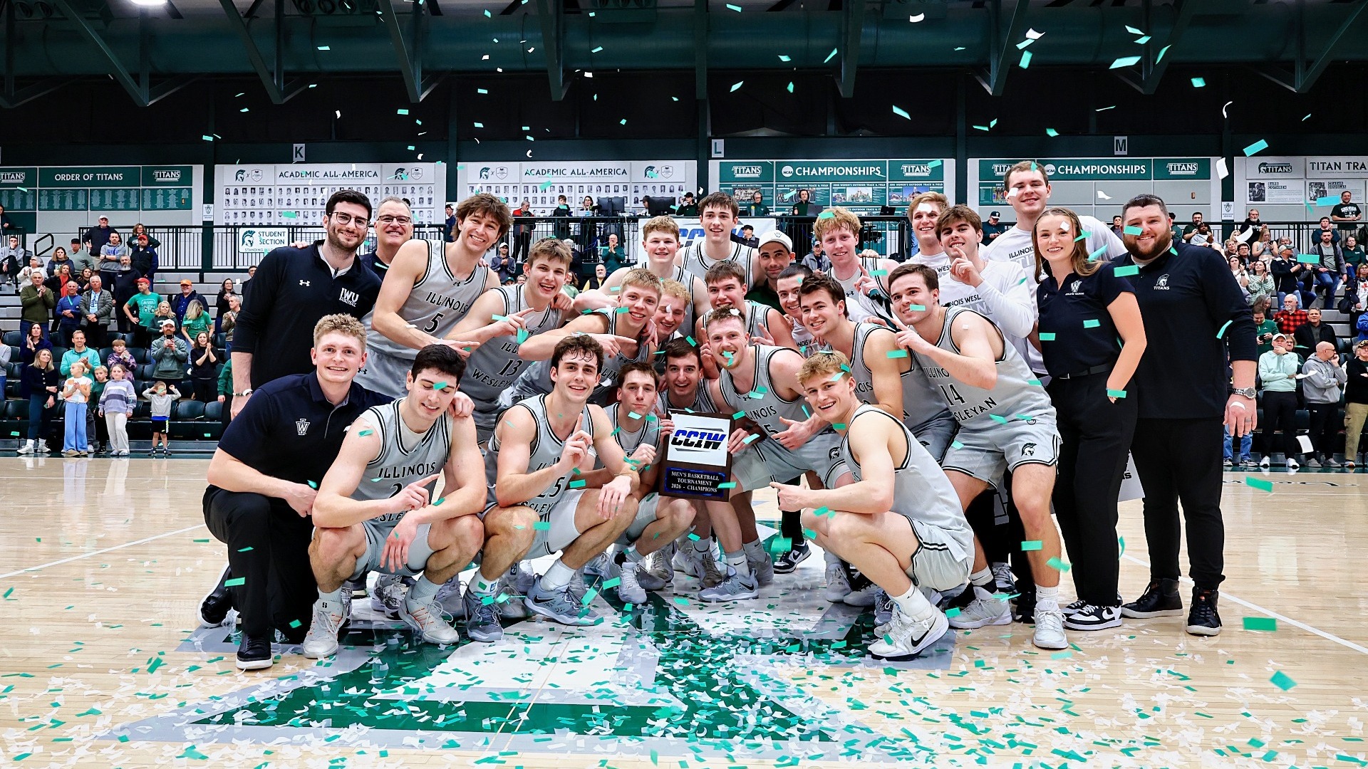 2026 CCIW Tournament Champions - Men's Basketball