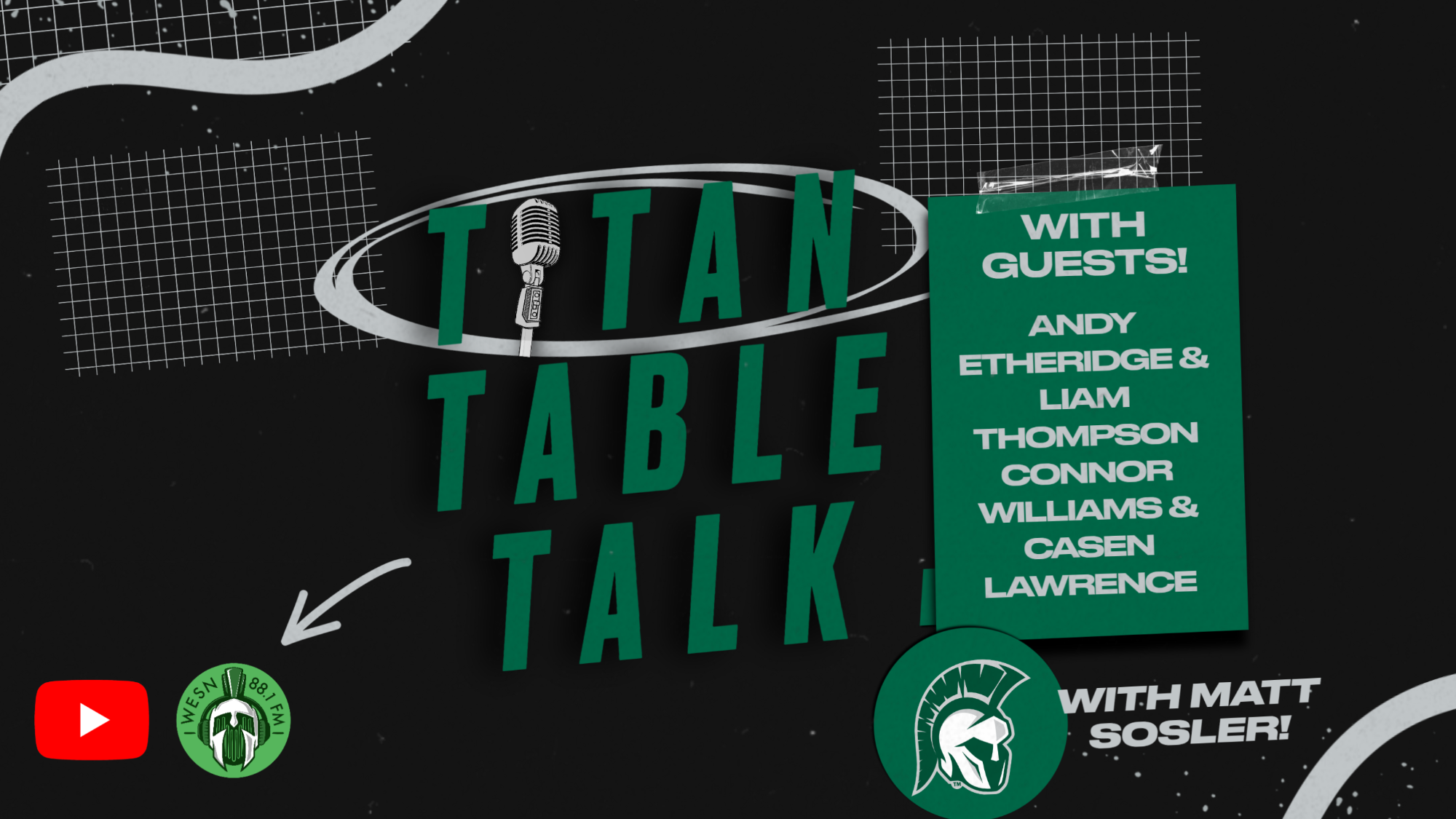 Titan Table Talk: Season 3 episode 24 featuring ANDY ETHERIDGE & LIAM THOMPSON CONNOR WILLIAMS & CASEN LAWRENCE with Matt Sosler
