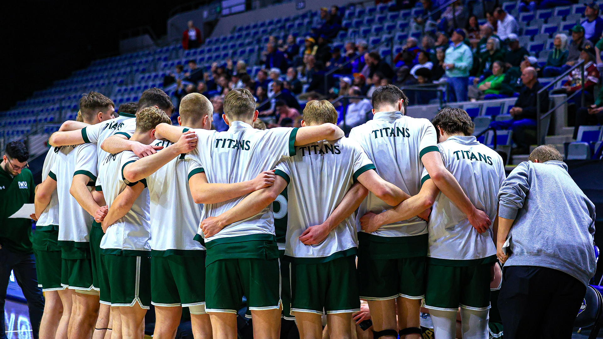 Men's Basketball vs. Emory Team Huddle 03-19-2026