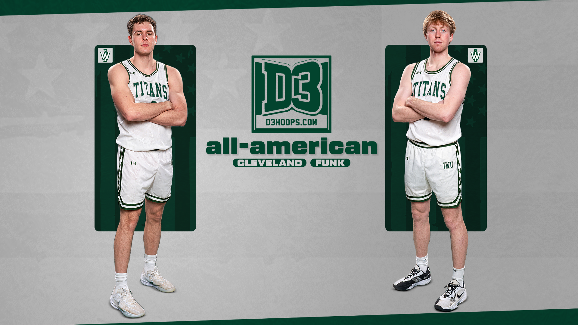 2026 D3hoops.com All-Americans - Men's Hoops - Noah Cleveland & Mason Funk