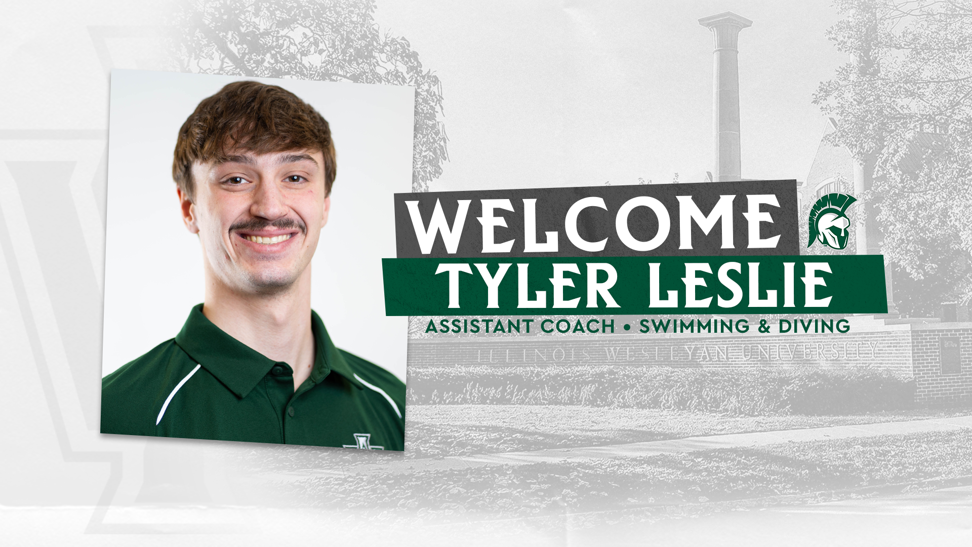 Tyler Leslie announcement graphic