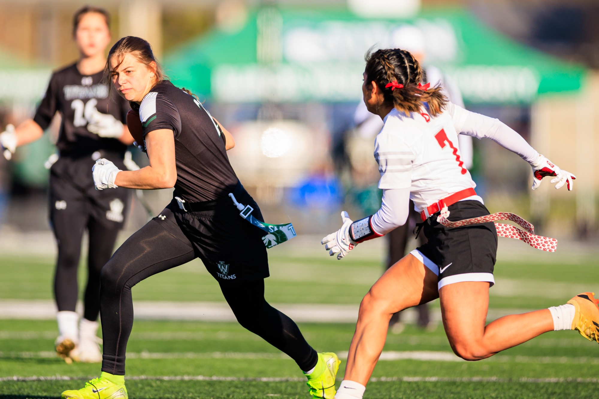 BLOOMINGTON, Illinois - Illinois Wesleyan won its home opener against Benedictine, 39-0, at Tucci Stadium on March 28, 2026. (Photo by Jimmy Naprstek/Kodiak Creative)